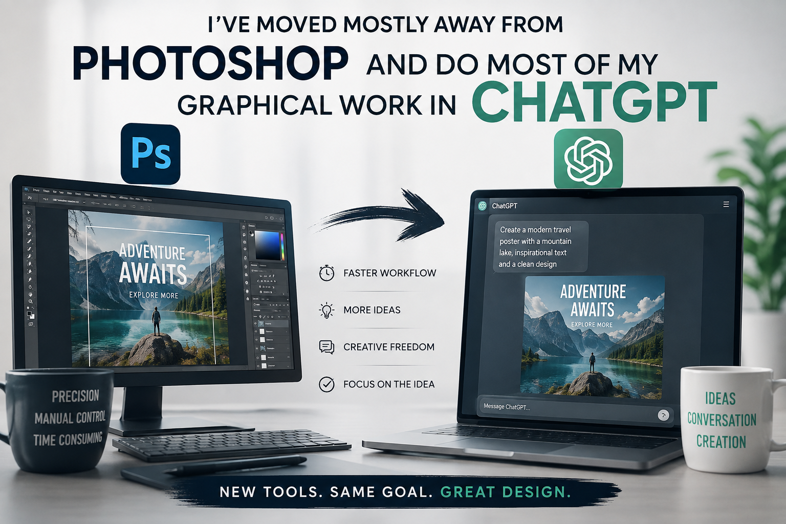 Why I’ve Moved Mostly Away from Photoshop and Now Use ChatGPT for Graphic Design