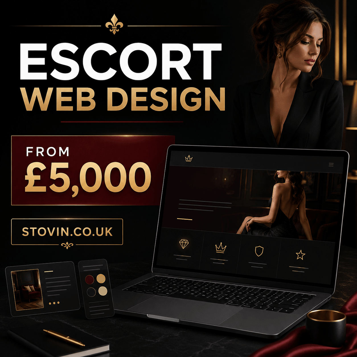 Escort web design