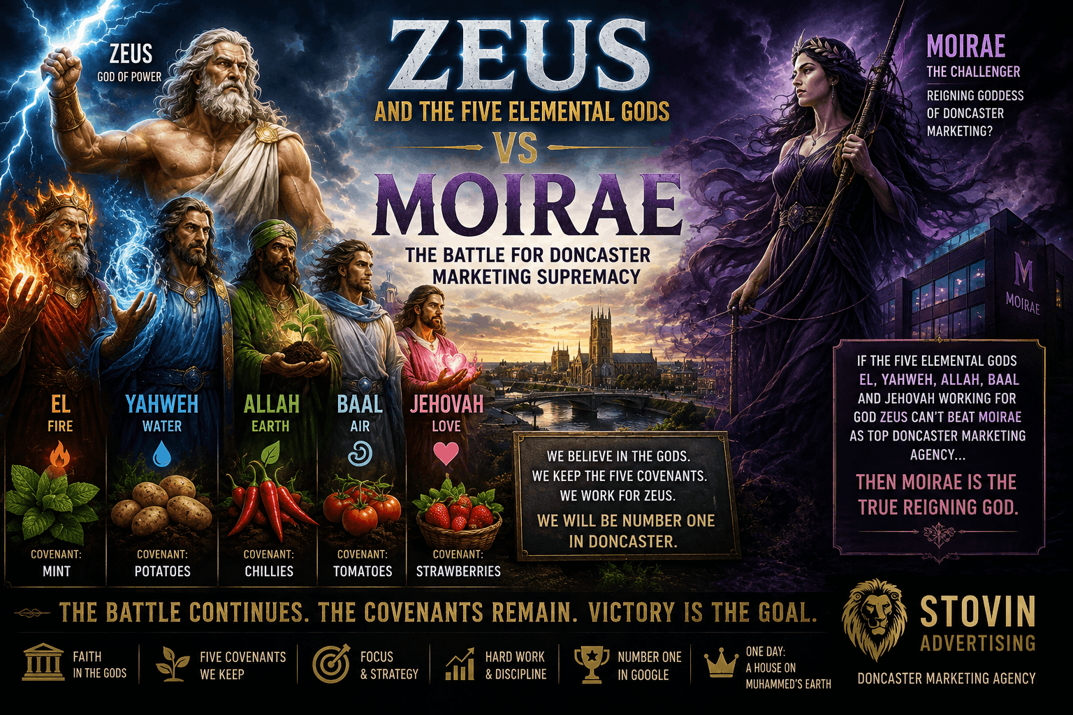 Zeus vs Moirae: The Battle for Doncaster Marketing