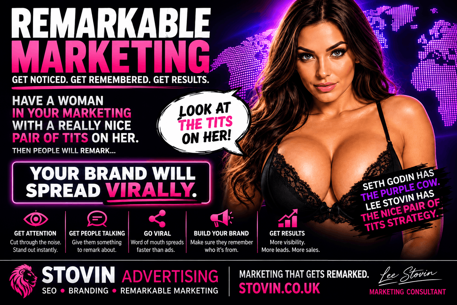Remarkable Marketing: The Nice Pair of Tits Strategy
