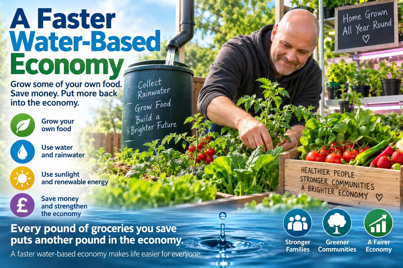 We Need a Faster Water-Based Economy