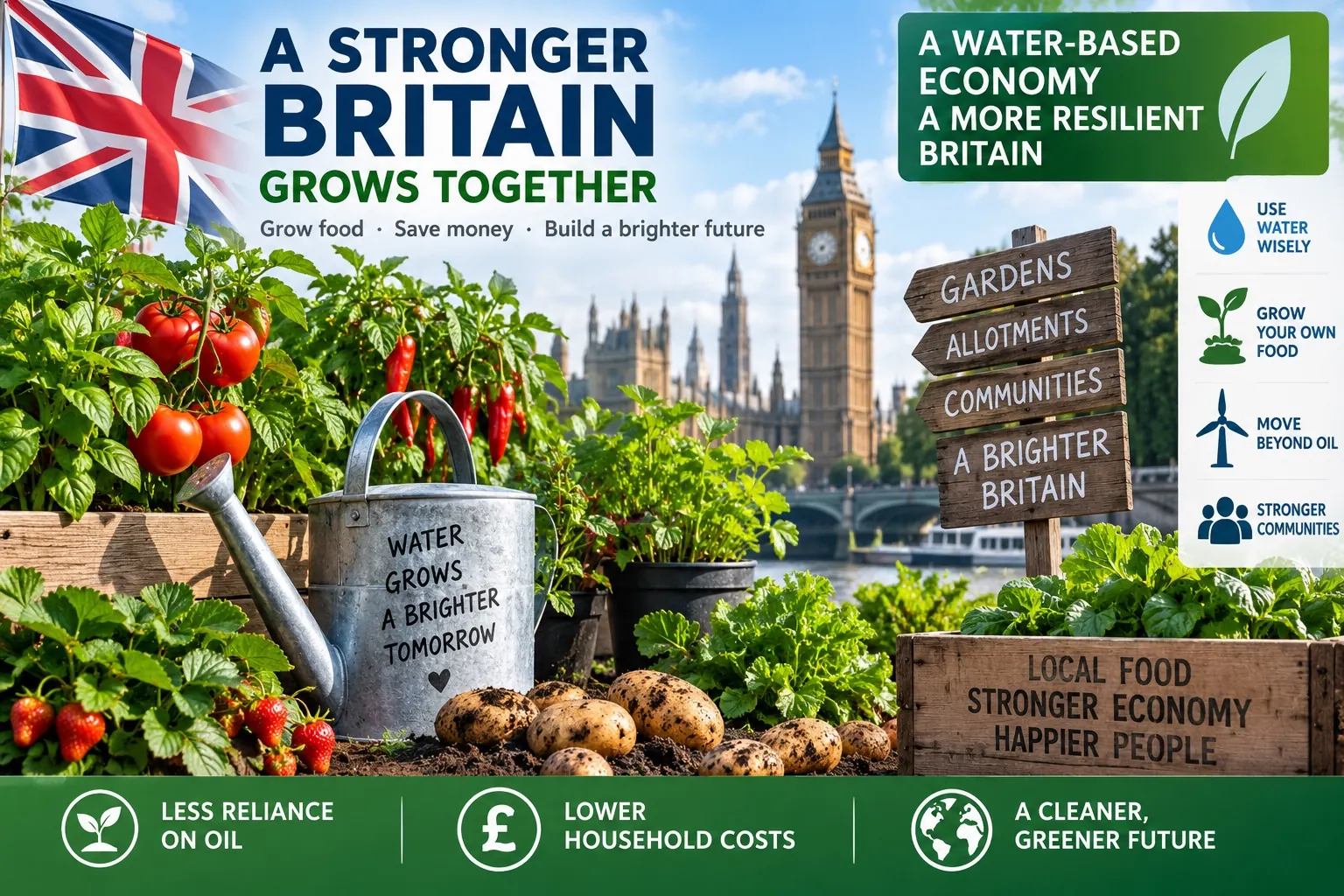 Britain Is Turning a Corner – But We Need a Water-Based Economy