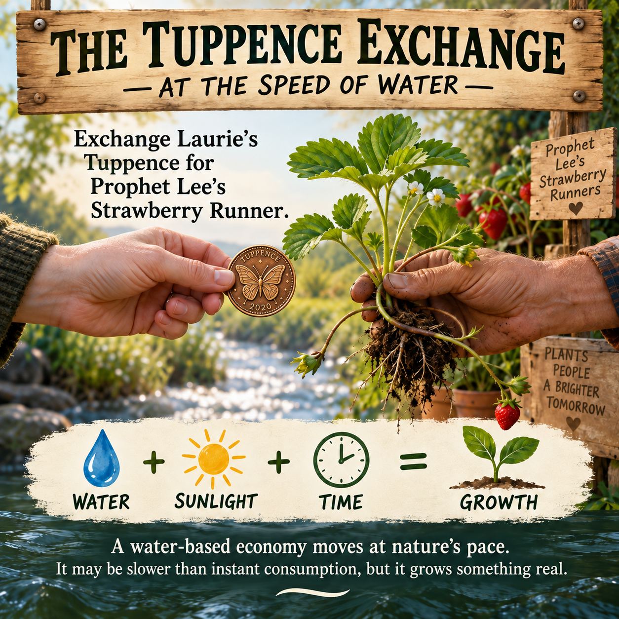 The tuppence exchange